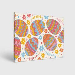 Холст прямоугольный Пасха, цвет: 3D-принт