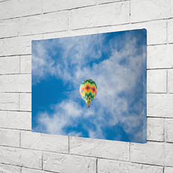 Холст прямоугольный Воздушный шар в небе, цвет: 3D-принт — фото 2