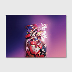 Холст прямоугольный Gurren Lagann, цвет: 3D-принт — фото 2