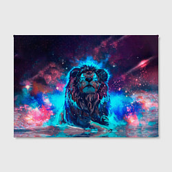 Холст прямоугольный СИЯЮЩИЙ ЛЕВ, цвет: 3D-принт — фото 2