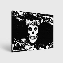 Холст прямоугольный MISFITS 4, цвет: 3D-принт