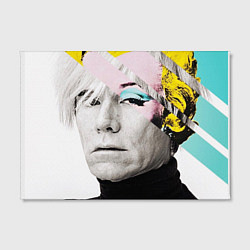 Холст прямоугольный Энди Уорхол Andy Warhol, цвет: 3D-принт — фото 2