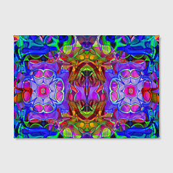 Холст прямоугольный Психоделика Абстракция, цвет: 3D-принт — фото 2
