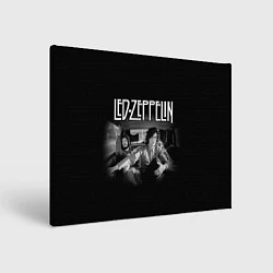 Холст прямоугольный Led Zeppelin, цвет: 3D-принт