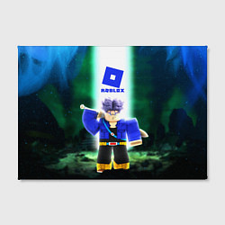 Холст прямоугольный DRAGONBALL ROBLOX РОБЛОКС Z, цвет: 3D-принт — фото 2