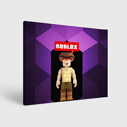 Холст прямоугольный ROBLOX РОБЛОКС Z, цвет: 3D-принт