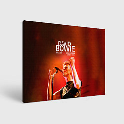 Холст прямоугольный Brilliant Live Adventures - David Bowie, цвет: 3D-принт