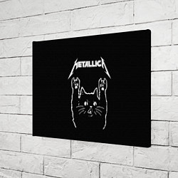 Холст прямоугольный METALLICA МЕТАЛЛИКА, цвет: 3D-принт — фото 2