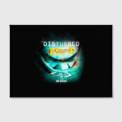 Холст прямоугольный The Sickness - Disturbed, цвет: 3D-принт — фото 2