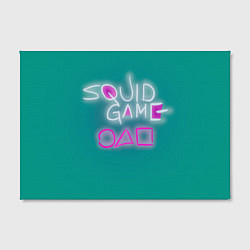 Холст прямоугольный Squid game a, цвет: 3D-принт — фото 2