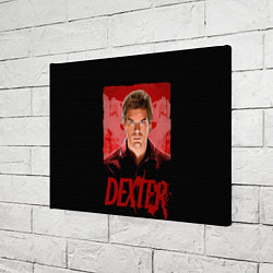 Холст прямоугольный Dexter Декстер портрет постер, цвет: 3D-принт — фото 2