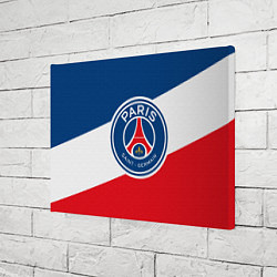 Холст прямоугольный Paris Saint-Germain FC, цвет: 3D-принт — фото 2