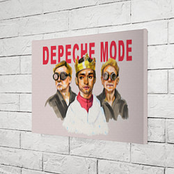 Холст прямоугольный Depeche mode here, цвет: 3D-принт — фото 2