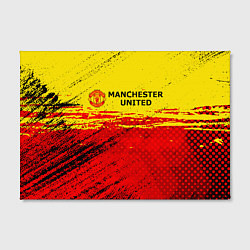 Холст прямоугольный Manchester United: Дьяволы, цвет: 3D-принт — фото 2