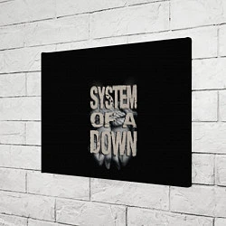 Холст прямоугольный System of a Down, цвет: 3D-принт — фото 2