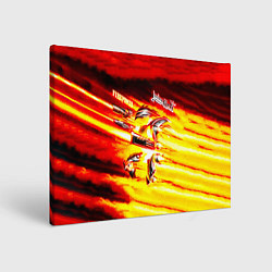 Холст прямоугольный Firepower - Judas Priest, цвет: 3D-принт