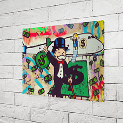 Холст прямоугольный Alec Monopoly ART, цвет: 3D-принт — фото 2