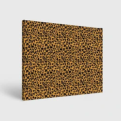 Холст прямоугольный Леопард Leopard, цвет: 3D-принт