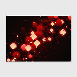 Холст прямоугольный Рубиновый поток, цвет: 3D-принт — фото 2