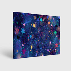 Холст прямоугольный Звездное небо мечтателя, цвет: 3D-принт