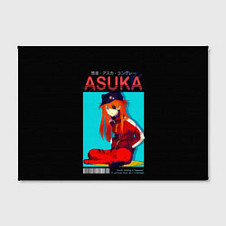 Холст прямоугольный Asuka - Neon Genesis Evangelion, цвет: 3D-принт — фото 2