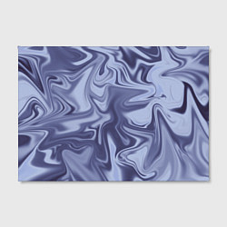 Холст прямоугольный Crystal Abstract Blue, цвет: 3D-принт — фото 2