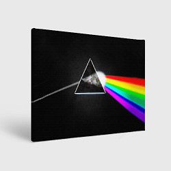 Холст прямоугольный PINK FLOYD - ПИНК ФЛОЙД ГЛИТЧ, цвет: 3D-принт