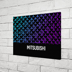 Холст прямоугольный MITSUBISHI NEON PATTERN, цвет: 3D-принт — фото 2