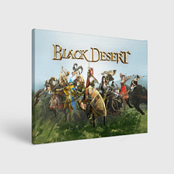 Холст прямоугольный Heroes of BDO, цвет: 3D-принт