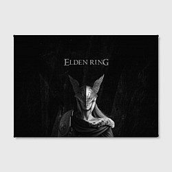 Холст прямоугольный ELDEN RING FEARLESS B&W, цвет: 3D-принт — фото 2