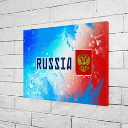 Холст прямоугольный РОССИЯ - ГЕРБ Краска, цвет: 3D-принт — фото 2