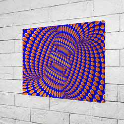 Холст прямоугольный Оптическая Иллюзия Движение Карусели, цвет: 3D-принт — фото 2