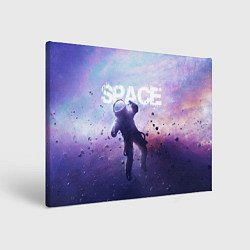 Холст прямоугольный Space walk, цвет: 3D-принт