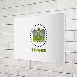 Холст прямоугольный TENNIS Теннис, цвет: 3D-принт — фото 2