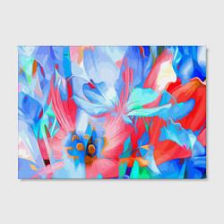 Холст прямоугольный Fashion floral pattern, цвет: 3D-принт — фото 2