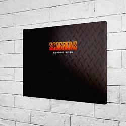 Холст прямоугольный Classic Bites - Scorpions, цвет: 3D-принт — фото 2