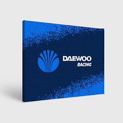 Холст прямоугольный DAEWOO Racing - Спрей, цвет: 3D-принт