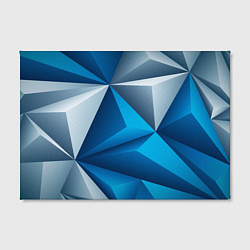 Холст прямоугольный Авангардная пирамидальная композиция, цвет: 3D-принт — фото 2