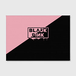 Холст прямоугольный BLACKPINK BIG LOGO, цвет: 3D-принт — фото 2