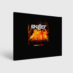 Холст прямоугольный Comatose Comes Alive - Skillet, цвет: 3D-принт