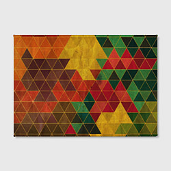 Холст прямоугольный Треугольная старая стена, цвет: 3D-принт — фото 2
