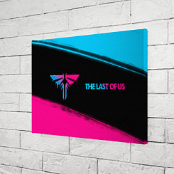 Холст прямоугольный The Last Of Us Neon Gradient FS, цвет: 3D-принт — фото 2