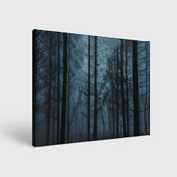 Холст прямоугольный Dark-Forest, цвет: 3D-принт