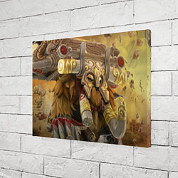 Холст прямоугольный Earthshaker art, цвет: 3D-принт — фото 2