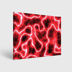 Холст прямоугольный Огненный камуфляж, цвет: 3D-принт