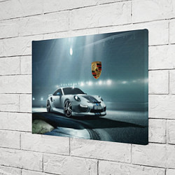 Холст прямоугольный Porsche - racing route - motorsport, цвет: 3D-принт — фото 2