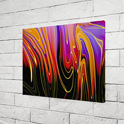 Холст прямоугольный Абстракция сияние, цвет: 3D-принт — фото 2