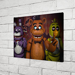 Холст прямоугольный Five Nights аt Frеddys, цвет: 3D-принт — фото 2