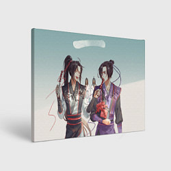 Холст прямоугольный Wangji and Wuxian - Mo Dao Zu Shi, цвет: 3D-принт