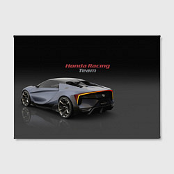Холст прямоугольный Honda Racing Team - Japan, цвет: 3D-принт — фото 2